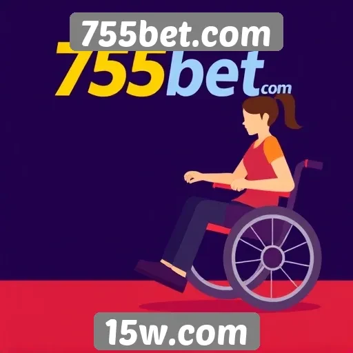 Acessibilidade e design do site 755bet