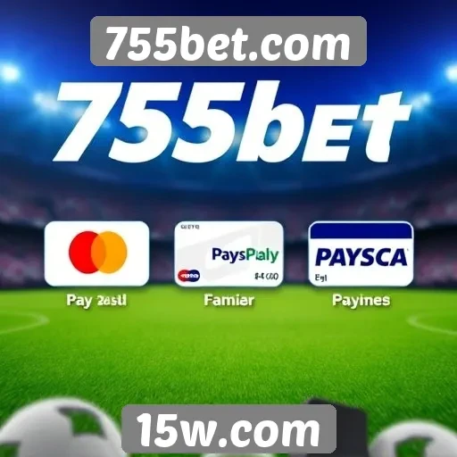 Métodos de pagamento aceitos na 755bet.com